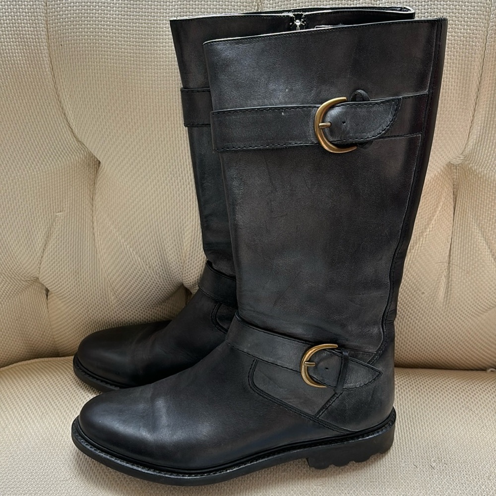 New Robert Clergerie lug sole boots